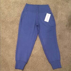 Athleta Blue Joggers NEW with TAG